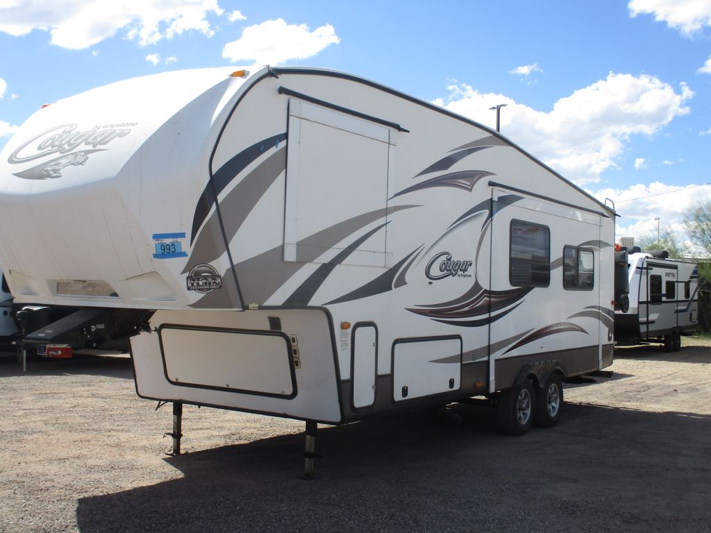 2010-2014 Keystone Cougar Fender Skirt Replacement - White Tandem Axle RV Fender (Approx 70.5" X 13")