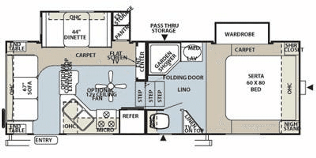 2014 Forest River Flagstaff Classic Super Lite 8524RLWS - National Vehicle