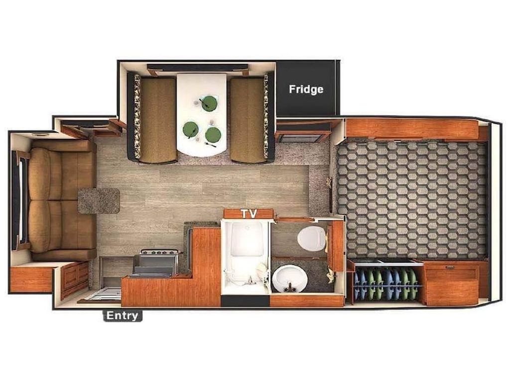 2015 Lance Truck Camper 1172 - National Vehicle