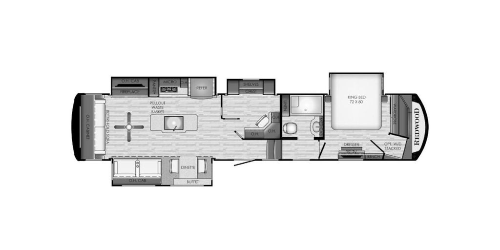 2019 Redwood RV 5th Wheel 388 ES - National Vehicle