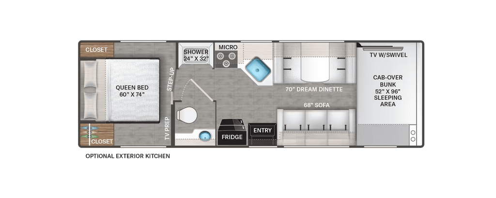 2001 Four Winds Motorhome 28A - National Vehicle