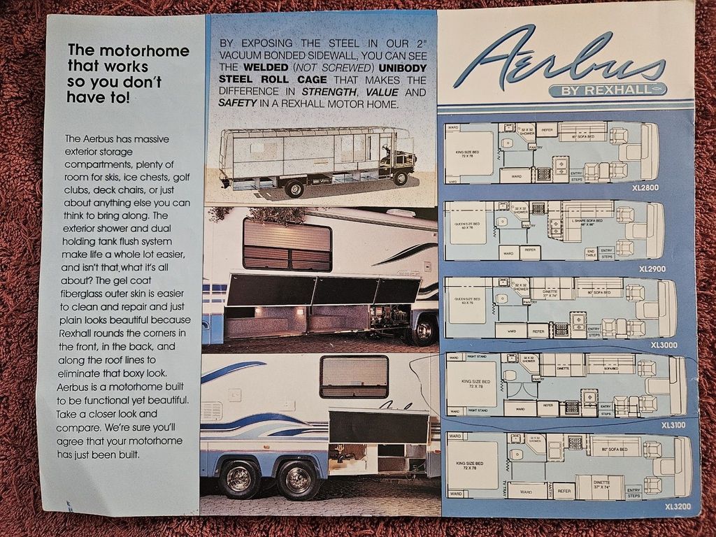 1996 Rexhall Aerbus XL3100 - National Vehicle