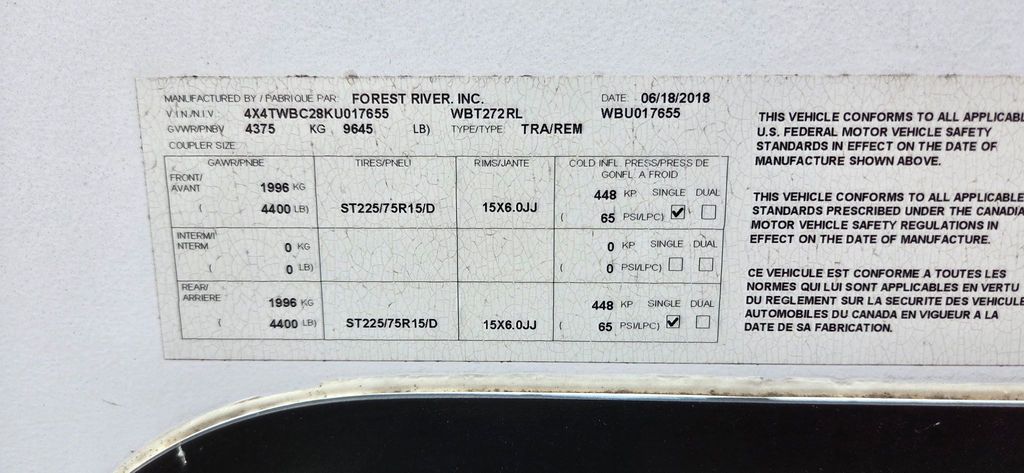 2019 Forest River Wildwood Heritage Glen LTZ 272RL - National Vehicle