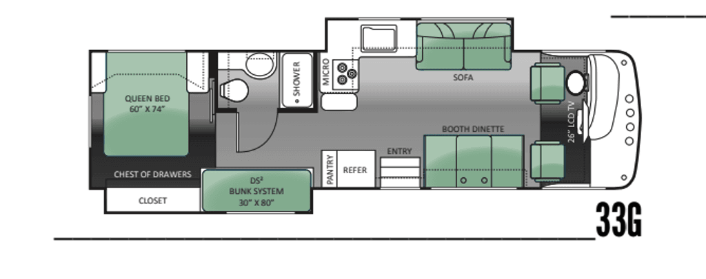 2013 Thor Motor Coach Hurricane 33G - National Vehicle