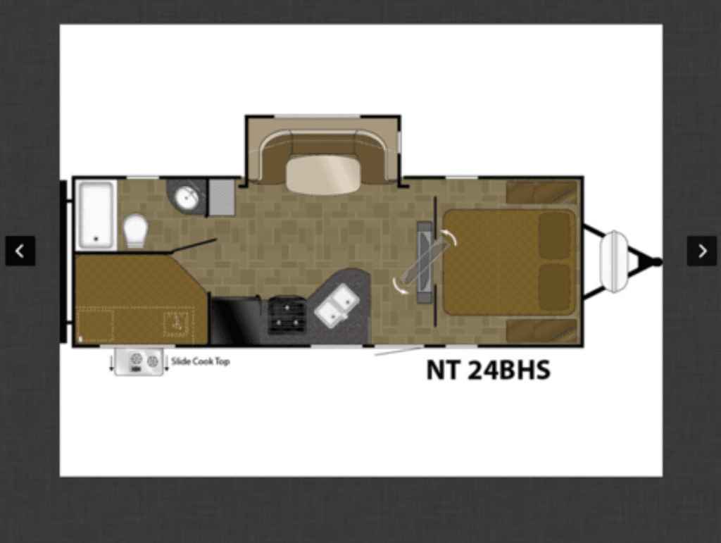 2019 Heartland North Trail Caliber 24BHS - National Vehicle