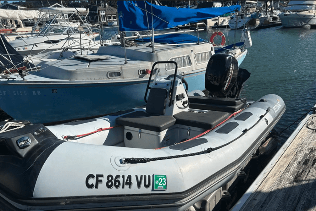 2021 Zodiac Open 4.2 PVC Licht Grijs - National Vehicle